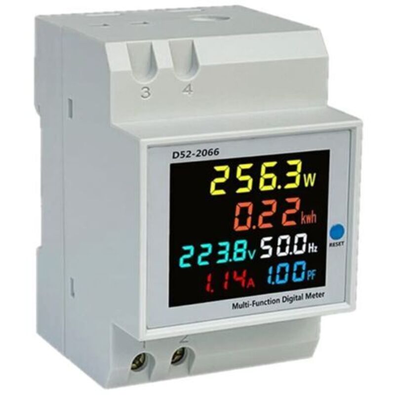 Elektrischer Computer, 40–300 V, 100 A, Led, Weiß