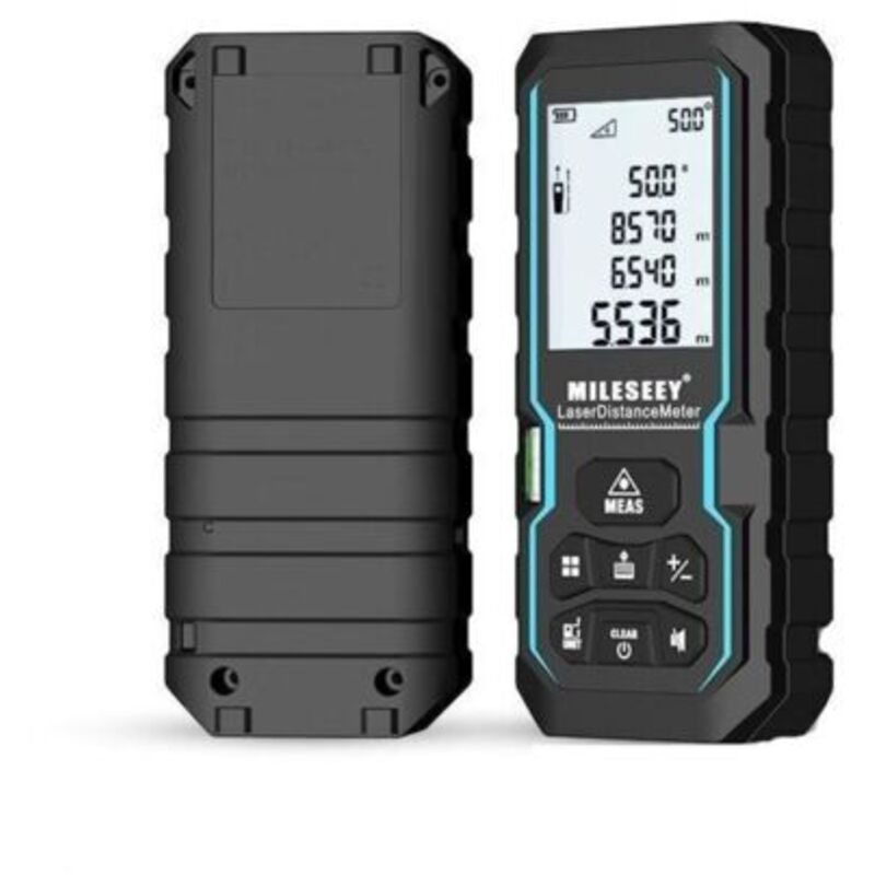 Numerisches Laser-telemeter, Lm50 50 M Numerisches Laser-meter, Längen-/zonen-/volumen-/pythagoras-théorème-messung Mit Retro-lcd-anzeige, Ip54