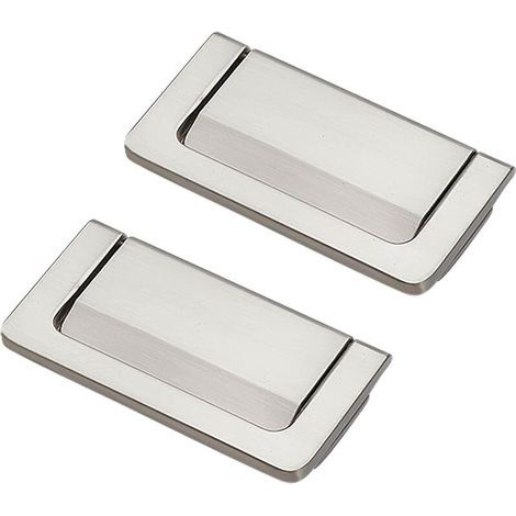 Selbstklebender Schiebetürgriff, 2 Stück Anti-stanz-schrankgriffe, Feuchtigkeitsbeständig Und Rostfrei Für Kleiderschrank, Schrank, Schublade (silber)