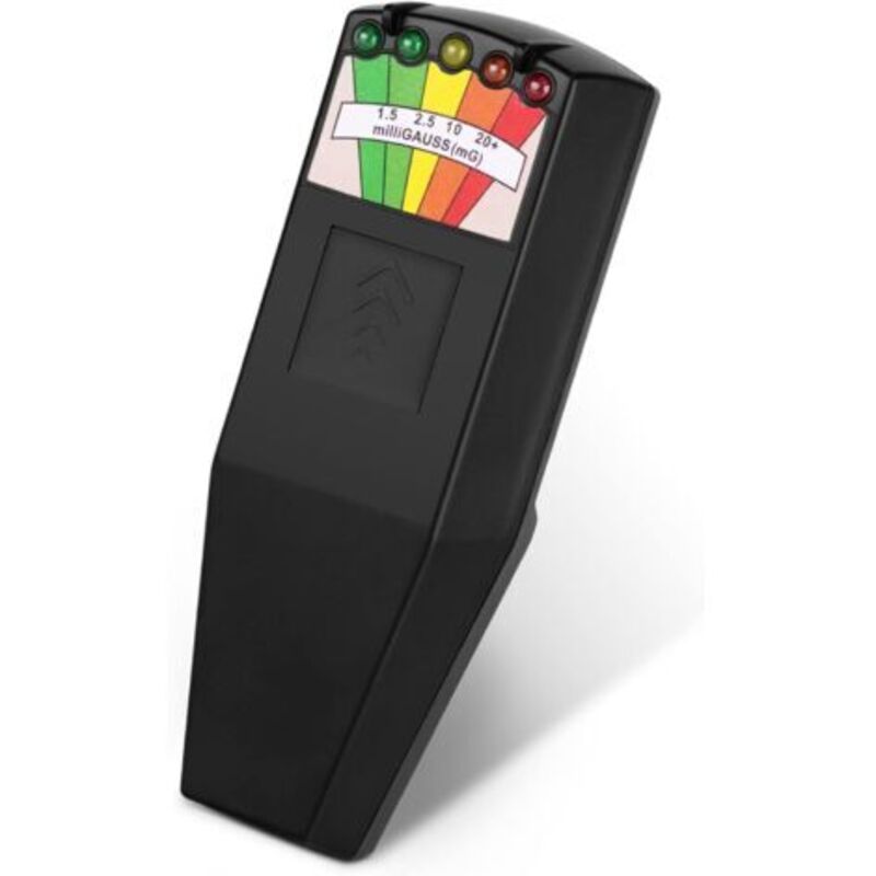 Pr Tragbarer Led-emf-detektor Für Fantastische Elektromagnetische Felder, Paranormale Testgeräte In Schwarz