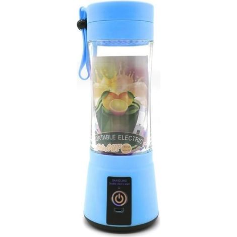Rapanda – Tragbarer Entsafter, 400 Ml – Bürstenloser 200-w-motor – 6 Edelstahlklingen – 30 Sekunden Schnelles Mixen