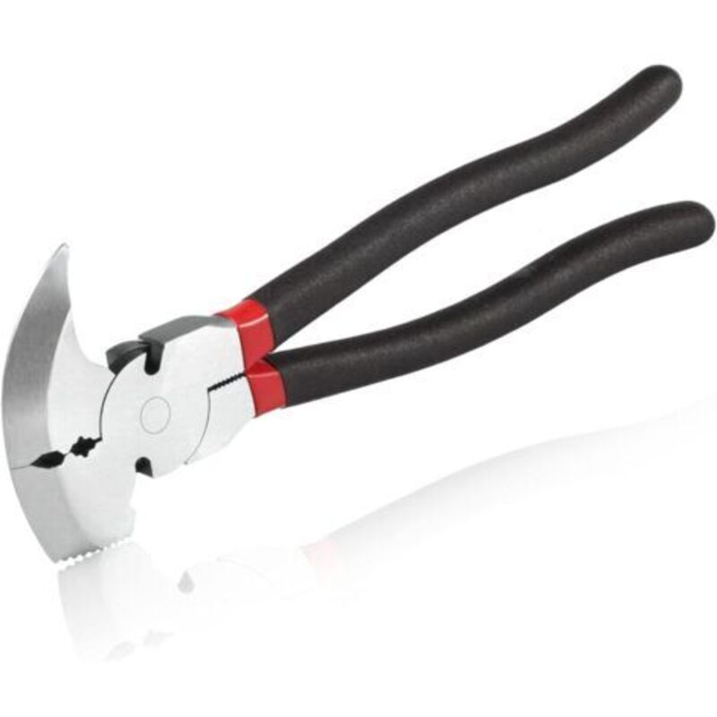 Pr Pince De Clôture De 26,7 Cm - Pince À Joints Solids - Pince De Clôture - Pince De Clôture Robust - Outil Multifonction Pour Clôtures - Pince Avec Tête De Marteau