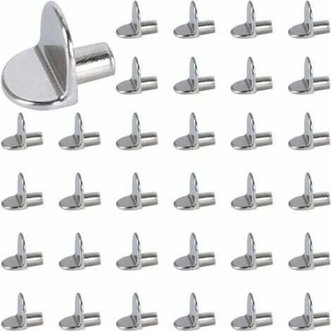 40 Stück Regalklammern, 5 Mm Regalklammern, Regalstützen-heringe, Stifte, Regalstifte, Diy-regalstützen Aus Edelstahl