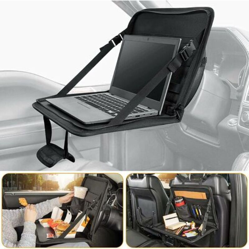 Plateau Volant Voiture, Tragbarer Tisch Mit Porte-gobelet, Organisateur De Voiture, Plateau Repas