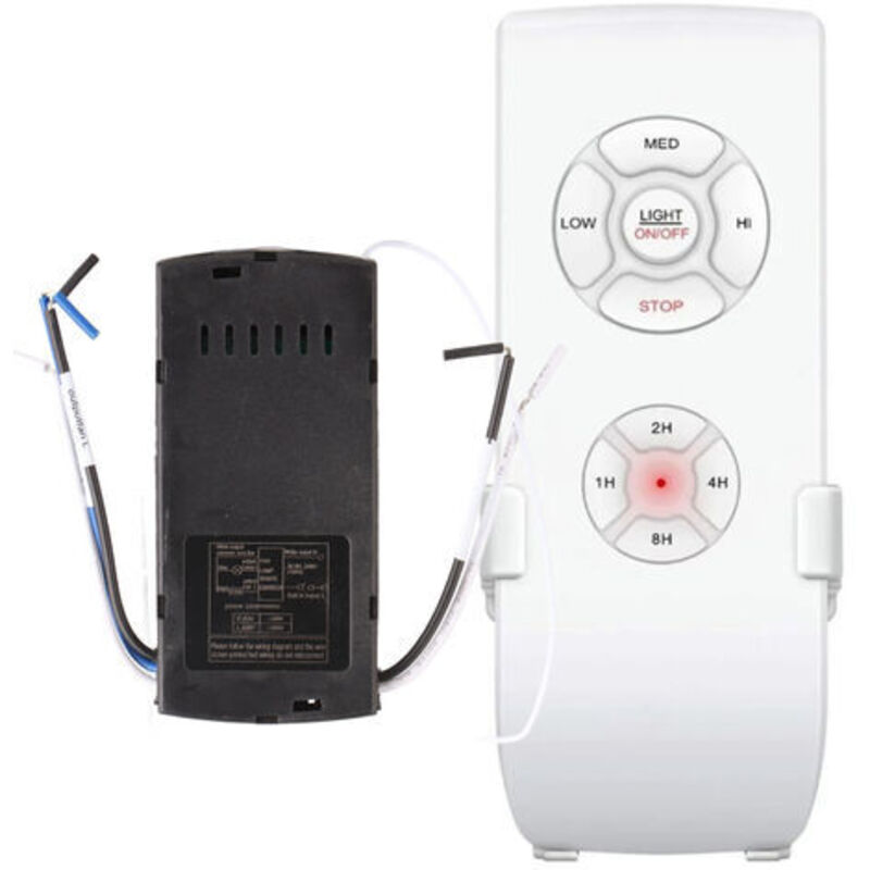Universal-fernbedienungsset Für Deckenventilatoren – Kompatibel Mit Hunter Und Harbor Breeze – 3 Geschwindigkeiten – 433-mhz-hf-übertragung