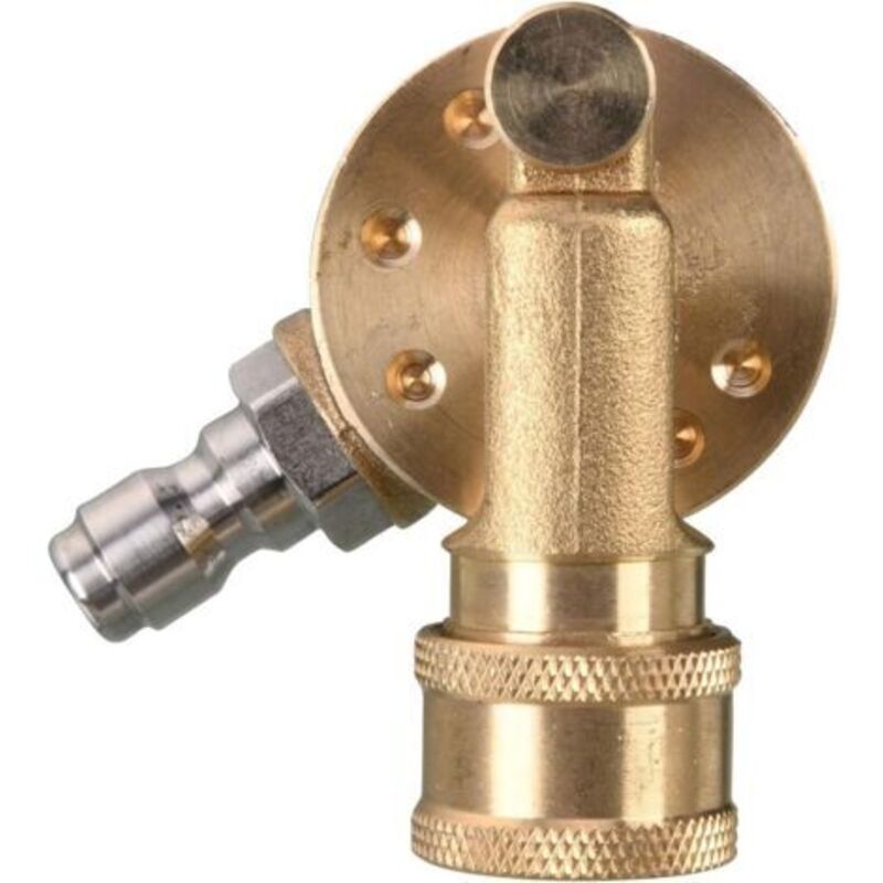 Pr Tool Daily Drehkupplung Für Hochdruckreiniger-spitzen, Dachrinnenreiniger, 1/4-zoll-aufsatz, Schnellkupplung, 240 Grad, 4500 Psi