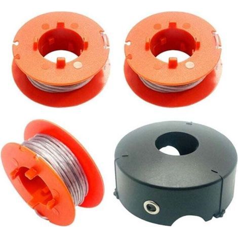 F016800175 Filtrierkopf Für Bosch Art 23 26 30 Easytrim Und Combitrim, Pro-tap Automatik-bolzen-kordelzug, 8m X 1,6 Mm Mit Couvercle F016l71088 (3 Bobine + 1 Couvercle)