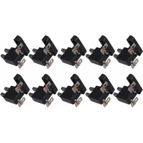 Carbon-broschen Für Generatoren – 10 Stück Carbon-broschen Und Porte-broschen Aus Carbon Für Generatoren 4 Kw, 5 Kw, 7 Kw, Bonne Conduction Thermique Und Proprietäre Schmierstoffe