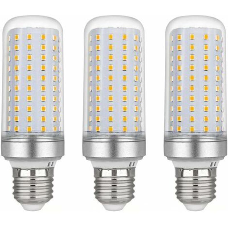 Ampoule Led E27 Mais 30w, Ac175-265v, Blanc Chaud 3000k 2500lm, Non Dimmbar, 300w Ampoule Halogen Équivalent, Ampoule Maïs Led Pour Lustres, Plafonniers, Lamps De Table Et Lampadaires, Lot De