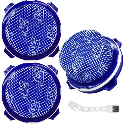 Set Mit 3 Waschfiltern Für Die Staubsauger Jet 70, 70+, 75, 75+, 90, 60 Und Vs9000rl