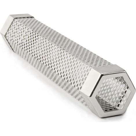 12-zoll-premium-pellet-räucherrohr Aus Rostfreiem, Sechseckigem Edelstahl-grill. Raucherzeuger, 5 Stunden Rauch, Gebührenpflichtig, Um Eine Zusätzliche Rauchersparnis Für Alle Gegrillten Lebensmittel