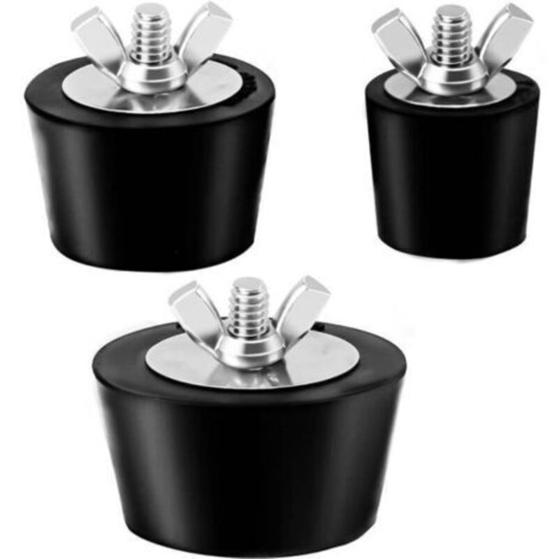 Pr Bouchon D'Hivernage Pour Piscine 3 Pièces, Bouchon D'Écumoire Pour Piscine Hors Sol, Bouchon De Retour Pour Piscine Creusée (1", 1,5", 2")