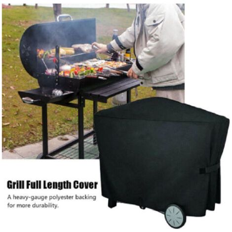 Für Weber Q3000 Q2000 Tragbare Bbq-grillpfanne, Wasserdicht, Uv-beständig, 112,4 64,1 95,6 Cm,