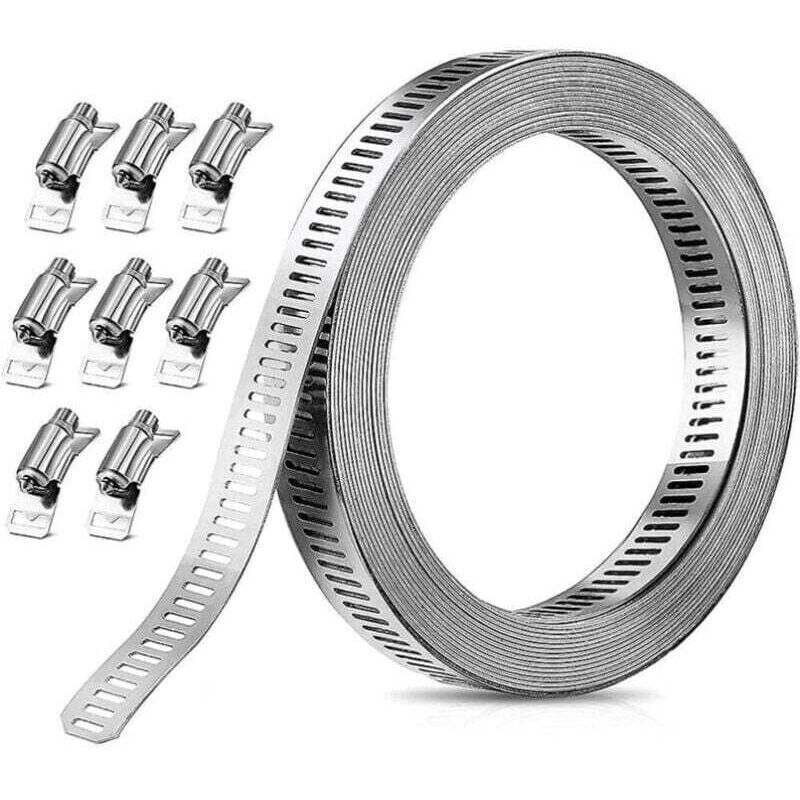 Colliers De Serrage, Colliers De Serrage En Acier Inoxidable 304 Colliers De Serrage Réglables Colliers De Serrage En Acier Inoxidable C