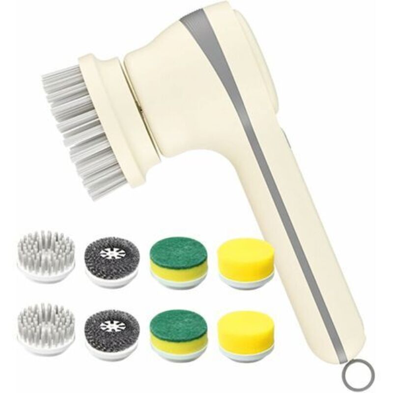 Autolaveuse Sans Fil, Brosse À Recurer Électrique, Épurateur Électrique Sans Fil À Brosse Rotativ Einstellbar Für Badezimmer, Autos, Autos