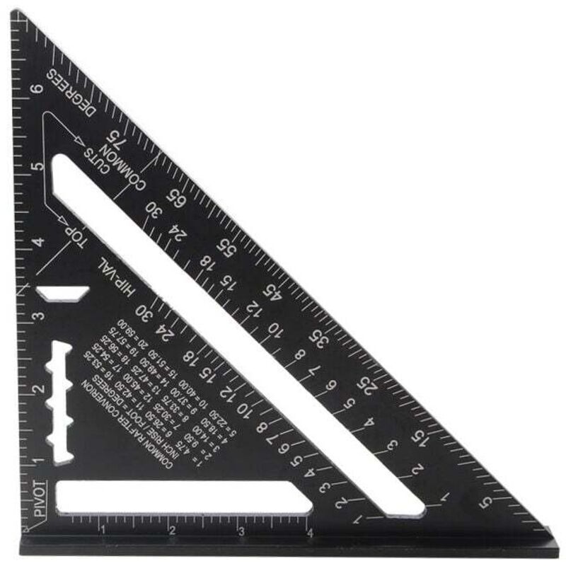 Metrisches System Mehrfachfunktionen 180 Mm Metall-aluminium-regle Équerre Trusquin Guide Rapporteur Angle 45 90 Grad/outils De Menuisier/outil De Traçage Guide De Menuiserie En Bois