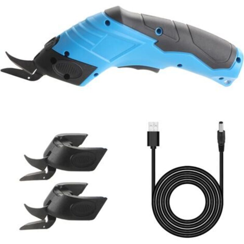 Ciseaux Électriques, Coupe-tissu Et Carton 3,6 V, Coupe-tapis Électrique Wiederaufladbarer Multi-cutter Ciseaux Sans Fil Ciseaux
