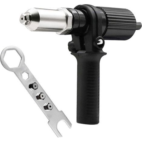 Nietpistolen-adapter Für Elektrische Nieten. Blockkopf-verbindungsstück. Professionelle Werkzeuge Mit Nieten-verbindungsstück. Nieten-nietgerät