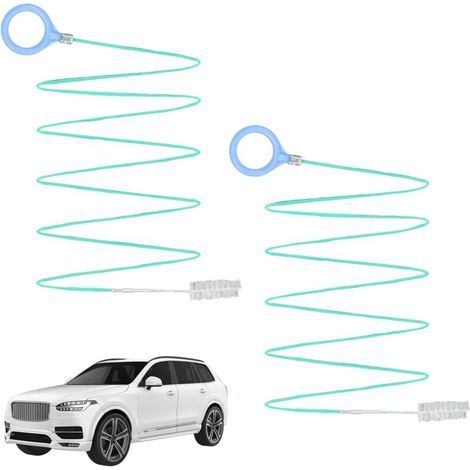 2 Stück Flexible Reinigungsbürste 300 Cm Für Auto-schiebedach, Multifunktionales Abflussreinigungswerkzeug, Extra Lange Kühlschrank-abflussbürste Für Auto-kraftstofftank
