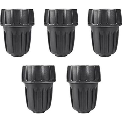 5er-pack Interne Anschlüsse, 6-punkt-auf-16-punkt-tropfbewässerungsschläuche An Wasserhahn/gartenschlauch-adapter, Tropfbewässerungs-anschlussstücke