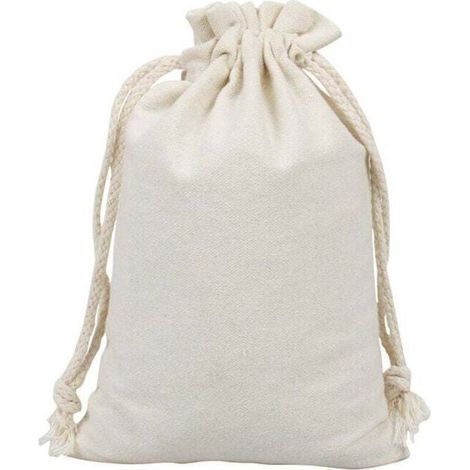 20 Stück Leere Canvas-taschen Aus Baumwolle Mit Kordelzug, Baumwoll-leinen-aufbewahrungsbeutel, Leinenbeutel