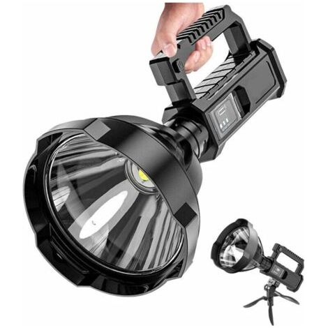 Hochleistungs-led-taschenlampe, Leistungsstarke, Wiederaufladbare Taschenlampe Über Usb, 1-teiliger Camping-projektor