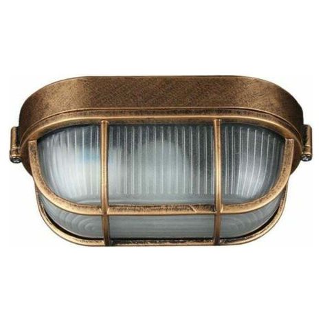 Vintage-außenwandleuchte Aus Aluminiumguss – Wasserdicht – E27 Mit 3 W Led-glühbirne – 21 X 10 Cm Für Garten, Terrasse, Flur