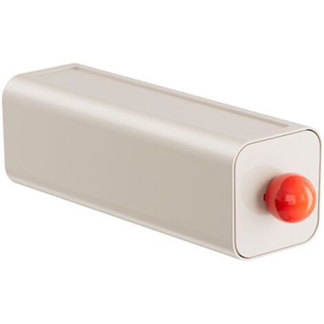 Wandmontierte Aufbewahrungsbox, Wand-organizer-behälter, Badezimmer-seifenschale – Dopamin-box Mit Deckel, Ohne Bohren, Staubdichter Handtuchhalter Für Wattestäbchen, Rund