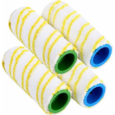 Ersatzrollen, Ersatzrollen Karcher Fc7 Fc5 Fc3d Fc3 (4 Stück Gelb)