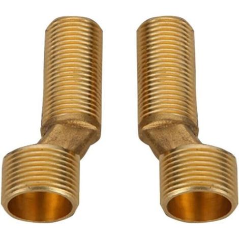 Cyslmuk – Exzentrischer Bad-brause-mischbatterie-anschluss – Messing-winkelreduzierer – Einstellbarer Abstand 135–165 Mm – Einfache Installation