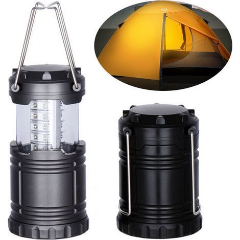 Set Mit 2 Led-campinglampen - Kompakte Und Tragbare Notfalllampen Mit Maximaler Leuchtkraft - Led-außenlampen