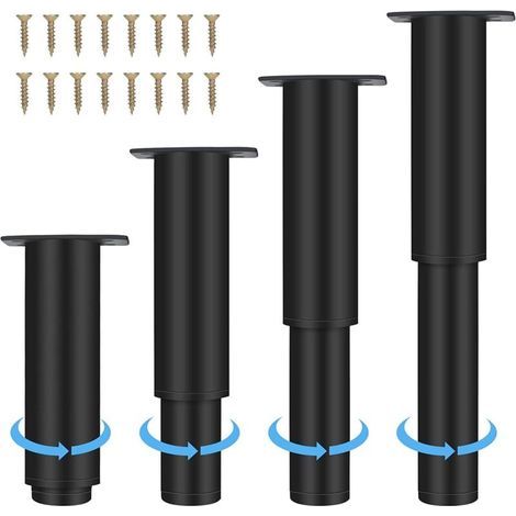 Linghhang – Möbelstücke Aus Rostfreiem Edelstahl, Verstellbar, 18–33 Cm – Tragfähigkeit 300 Kg – Anti-dérapants – Für Häppchen, Schränke, Tische, Tische