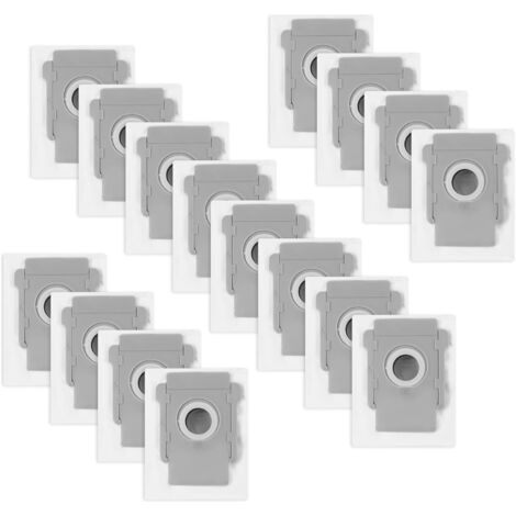 Lot Von 16 Staubsaugerbeuteln Für Irobot Roomba I7/i7+/i3/i3+/i4/i4+/i6/i6+/i8/i8+/s9/s9+/j7/j7+/e5/e6/e7 Ersatzbeutel Für Irobot Roomba I7 Rechange Zubehör Kit