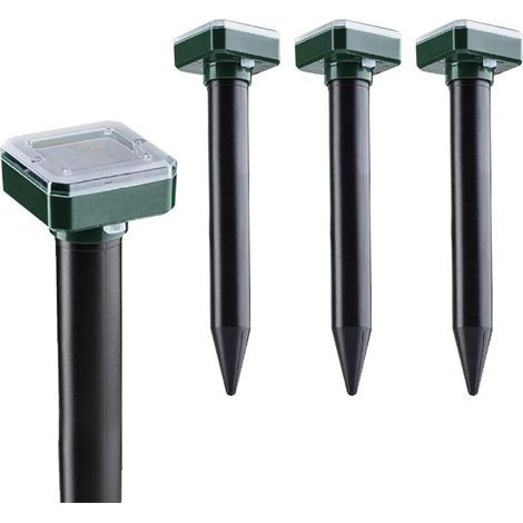 4er-pack Solar-maulwurfsabwehr – Wühlmausfalle – Maulwurfsabwehr – Wühlmausabwehr Für Den Außenbereich – Insektenabwehr Für Den Außenbereich – Maulwurfsabwehr – Maulwurfsabwehr