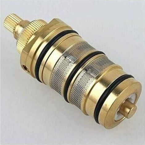 Kartusche Thermostatique Et Poignée En Laiton Pour Le Bain Douche Pour Mitigeur Mélangeur Barre De Douche Robinet Mélangeur Douche Cartouche Mélangeur -