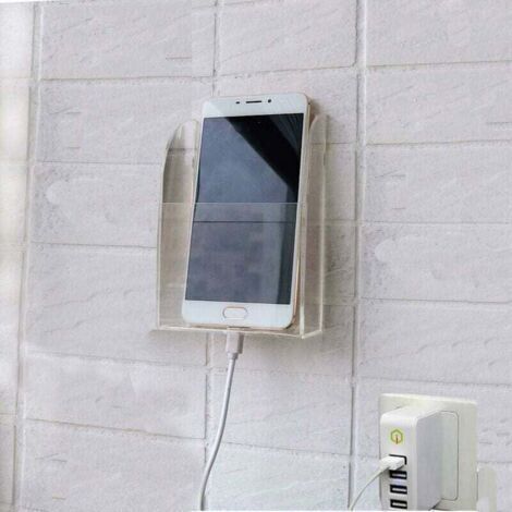 Acryl-wandhalterung Für Mobiltelefon Mit Fernbedienung 1 Hülle