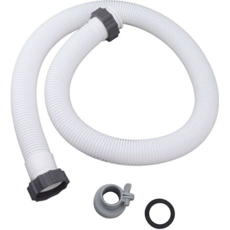 Ersatzschlauch Für Schwimmbadpumpe, 1,5 Zoll Durchmesser Und 69 Zoll Länge, Zubehör Für Schwimmbadpumpe, Filterpumpenschlauch Mit 1 Schlauchadapter,