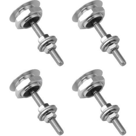 4er-pack Haubenverriegelungsstifte, Universal-haubenverriegelung, Befestigungssatz Für Die Haubenverriegelungskappe, 30-mm-schnellverschlüsse Für Auto, Nummernschild