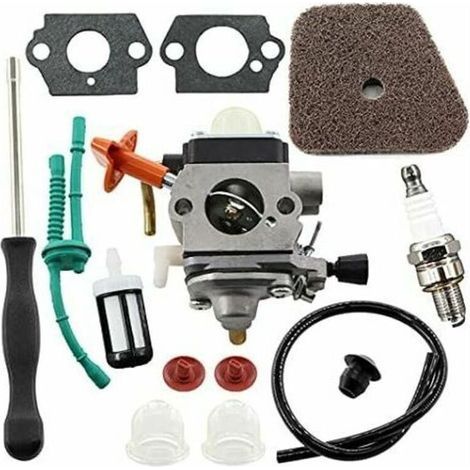 Vergaser-set Für Stihl Fs87 Fs90 Fs100 Fs110 Fs130 Hl95 Hl100 Ht100 Ht101 Km90 Km100 Km110 Sp90 Kettensägen, Inklusive Luftfilter Und Kraftstoffschlauch.