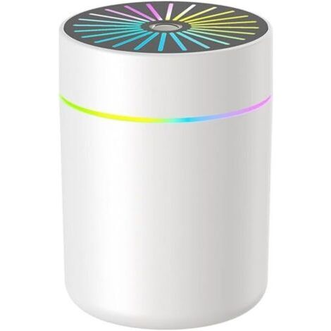 Kleiner Tragbarer Luftbefeuchter 180 Ml Mit Buntem Led-nachtlicht, Persönlicher Usb-desktop-luftbefeuchter Für Auto, Zuhause, Reisen, Automatische Abschaltung, 2 Nebelmodi, Extrem Leise