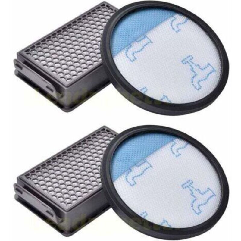 2 Filterkits Für Rowenta Staubsauger Ro3731ea Ro3753ea Ro3786ea Ro3718ea Ro3724ea Ro3798ea Moulinex Tefal Compact Power Cyclonic, Alternative Zu Zr005901,