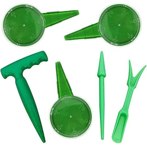 6-teiliges Pflanzgefäß-werkzeugset, Fleischiges Transplantationswerkzeug, Gartenwerkzeug, Pflanzgefäß, Pflanzgefäß, Verstellbarer Pflanzgefäß, Pflanzgefäß, Blumenpflanzgefäß, Gartenwerkzeug-