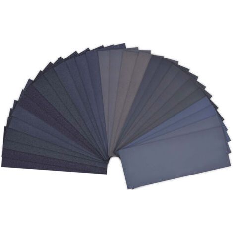 36 Stück Schleifpapier, Schleifpapierbögen, 400–3000 Schleifpapier Für Metall, Trocken- Und Nassschleifpapier, Körnungsschleifpapier, Wasserfestes Schleifpapier