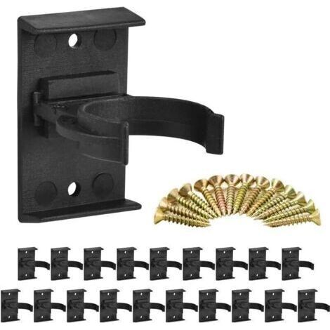 20er-pack Möbelbein-befestigungsklammern 28–32 Mm – Robuster Kunststoff – Einfache Installation Mit 40 Schrauben – Für Die Küche