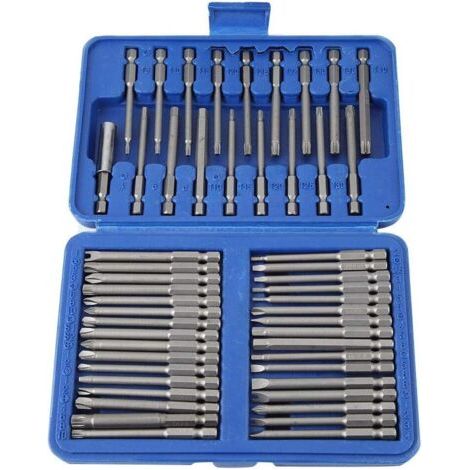 50-teiliges Elektrisches Tourneis-set, Bestehend Aus Einem Phillips-tourneis-set Mit Torx-schraube Und Spezialform