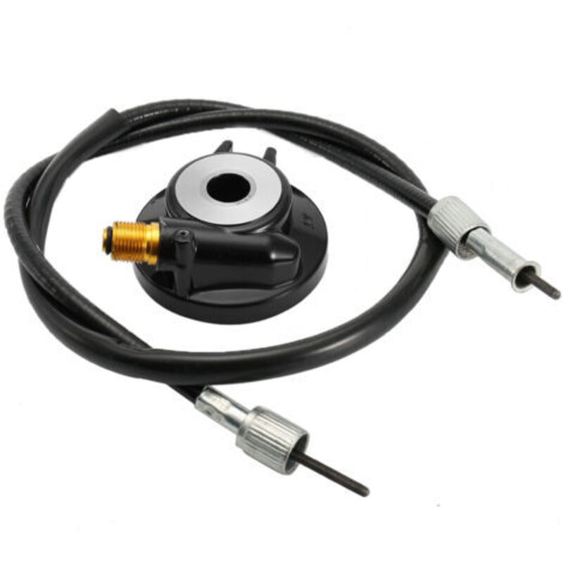 12-mm-tachometer-antriebsrad – 100-cm-kabel Für Gy6 50cc-150cc-roller – Direkter Ersatz – Aluminiumlegierung