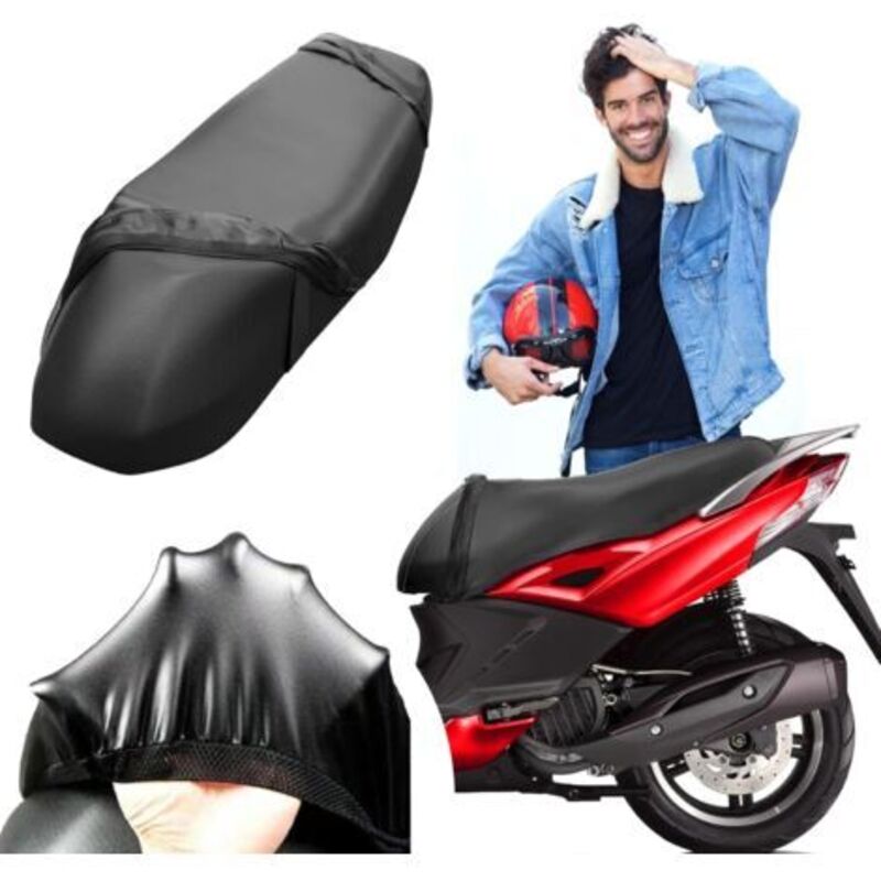 Pr Housse De Selle Moto Universelle Imperméable Antidérapante Et Anti-rayures. Schutz Gegen Le Soleil Und La Pluie, Gültig Für Alle Arten Von Motorrädern Und Rollern 50cc 125cc (xl)