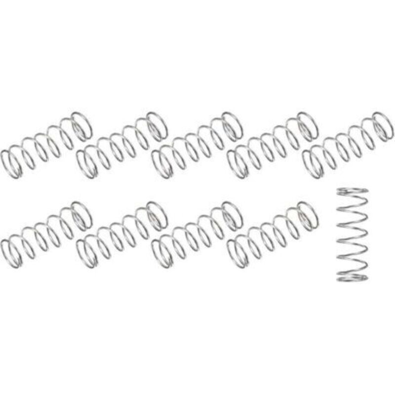 Druckfeder, 10 Stück (0,8 X 11 Mm Außendurchmesser, 30 Mm Freie Länge), Verlängerungsfeder Aus Edelstahl 304 – Für Reparaturen Zu Hause, Diy-projekte,