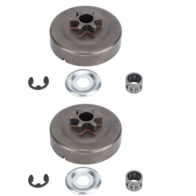 2er-pack Kupplungsritzel Für Stihl 017 018 021 023 025 Ms170 Ms180 Ms210 Ms230 Ms250 Kettensäge – Zinklegierung – Einfache Installation