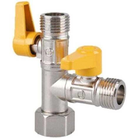 Vanne 3 Voie Raccord T Robinet,